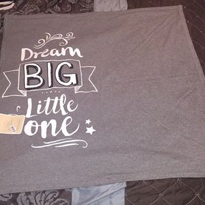 First impressions baby photo blanket